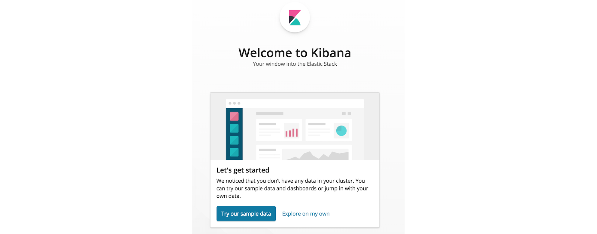 Kibana Splashscreen